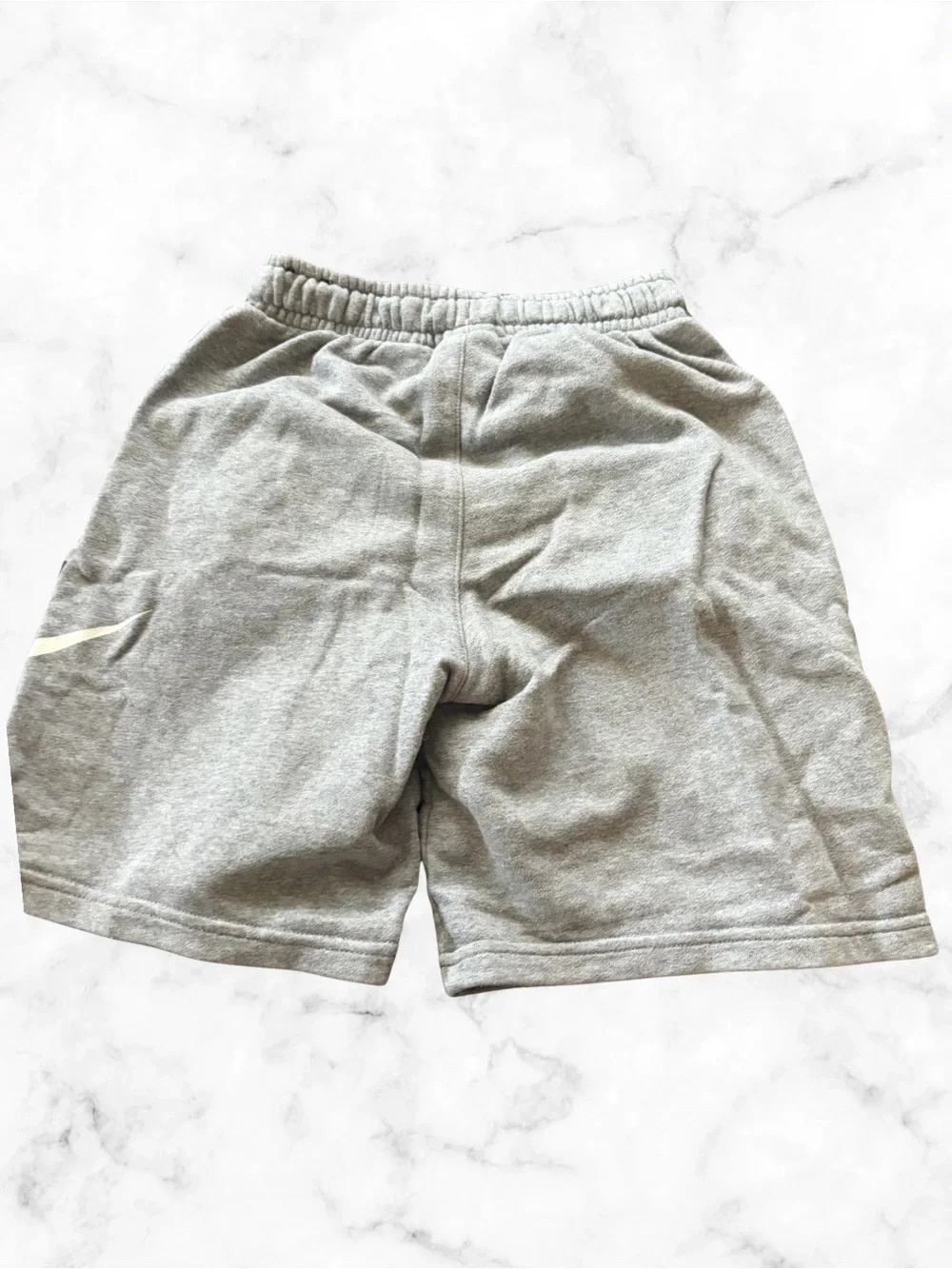 Nike Light Gray Logo Sweat Short